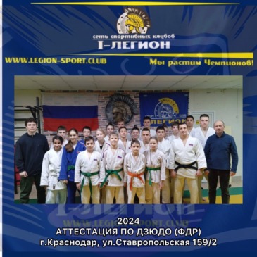 Аттестация по Дзюдо