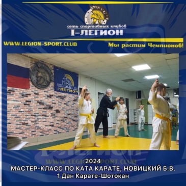 Мастер-класс по КАТА секция АРБ, Новицкий Б.В.