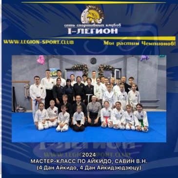 Мастер-класс по Айкидо, Савин В.Н. (4 Дан Айкидо Айкикай, 4 Дан Айкидзюдзюцу)